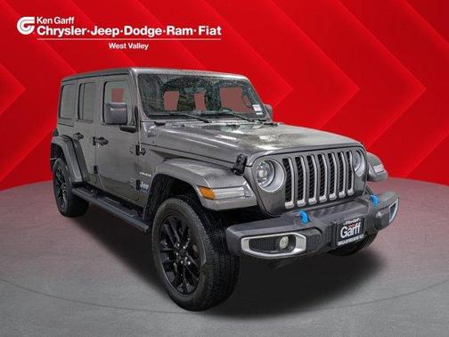 Granite Crystal Clearcoat Metallic 2023 Jeep Wrangler 4xe Sahara