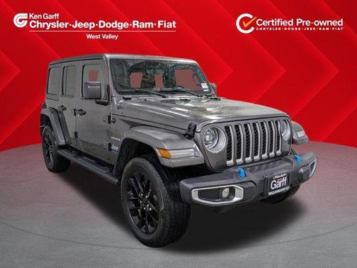 Granite Crystal Clearcoat Metallic 2023 Jeep Wrangler 4xe Sahara