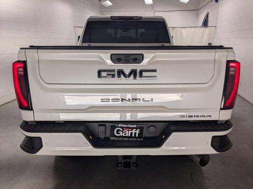 White Frost Tri-Coat 2025 GMC Sierra 2500 Denali Ultimate