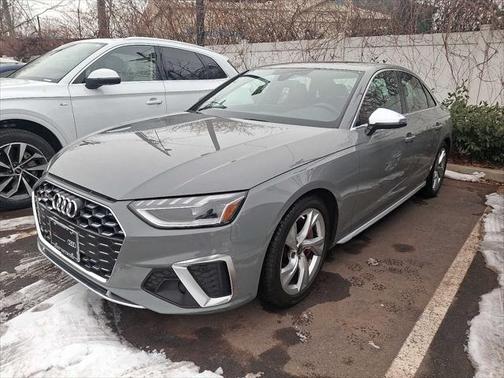 Quantum Gray 2022 Audi S4 Premium Plus TFSI quattro Tiptronic Sedan