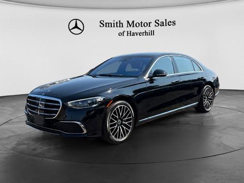 Black 2025 Mercedes-Benz S-Class