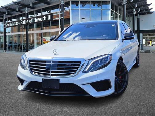 Diamond White 2017 Mercedes-Benz AMG S 63