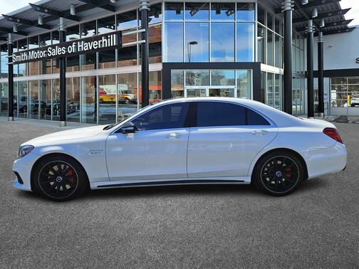 Diamond White 2017 Mercedes-Benz AMG S 63