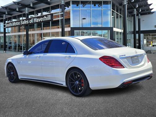 Diamond White 2017 Mercedes-Benz AMG S 63