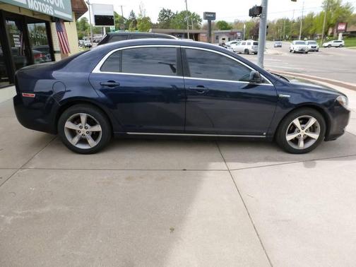 Blue 2009 Chevrolet Malibu Hybrid Base