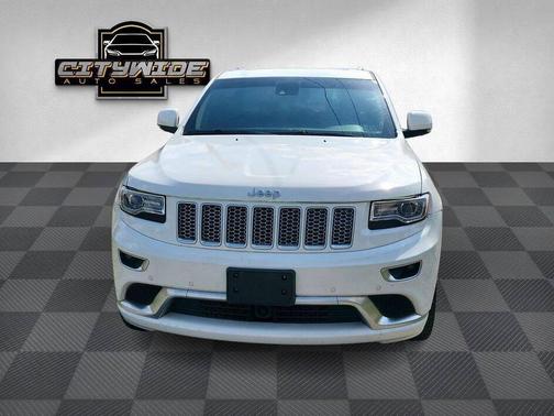 Bright White Clearcoat 2015 Jeep Grand Cherokee Summit
