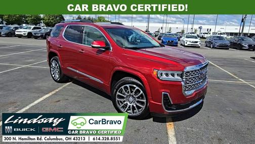 Cayenne Red Tintcoat 2021 GMC Acadia Denali