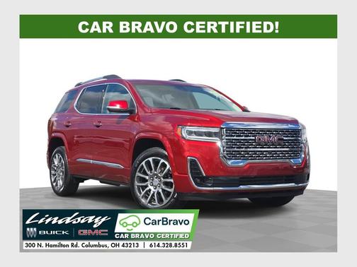 Cayenne Red Tintcoat 2021 GMC Acadia Denali