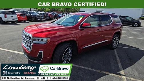 Cayenne Red Tintcoat 2021 GMC Acadia Denali