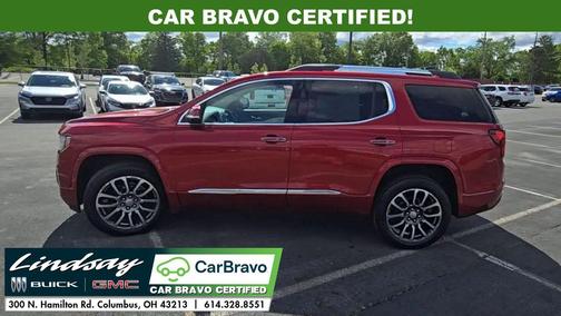 Cayenne Red Tintcoat 2021 GMC Acadia Denali