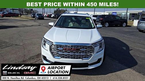 Summit White 2023 GMC Terrain Denali
