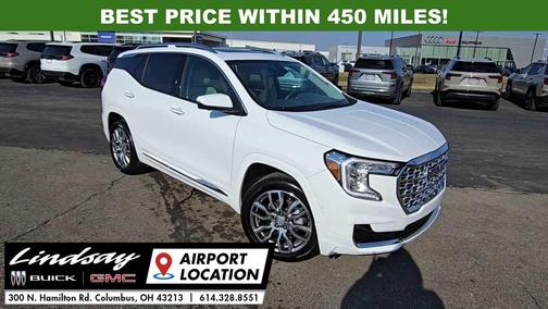 Summit White 2023 GMC Terrain Denali
