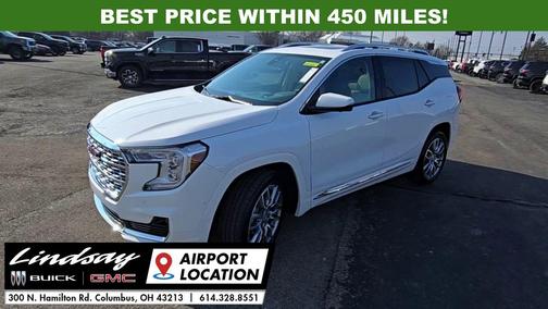 Summit White 2023 GMC Terrain Denali
