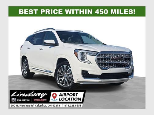 Summit White 2023 GMC Terrain Denali