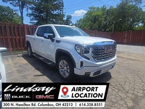 White Frost Tricoat 2023 GMC Sierra 1500 Denali