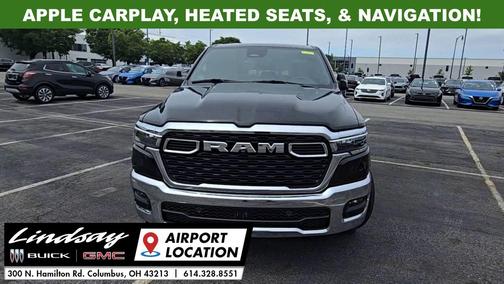 Diamond Black Crystal Pearlcoat 2025 RAM 1500 Big Horn/Lone Star