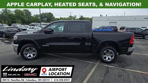 Diamond Black Crystal Pearlcoat 2025 RAM 1500 Big Horn/Lone Star