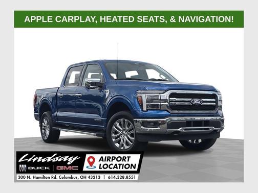 Atlas Blue Metallic 2025 Ford F-150 Lariat