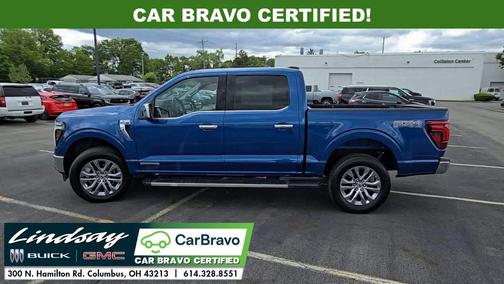 Atlas Blue Metallic 2025 Ford F-150 Lariat