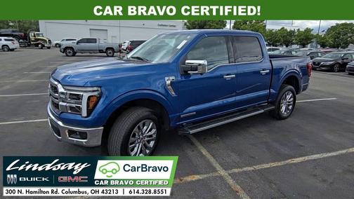 Atlas Blue Metallic 2025 Ford F-150 Lariat