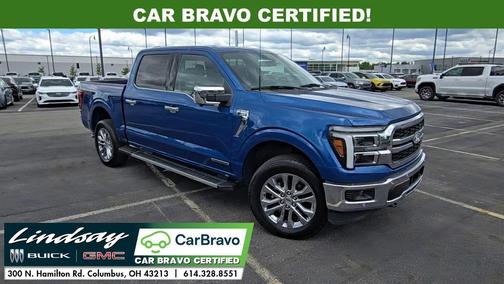 Atlas Blue Metallic 2025 Ford F-150 Lariat