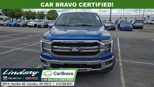 Atlas Blue Metallic 2025 Ford F-150 Lariat