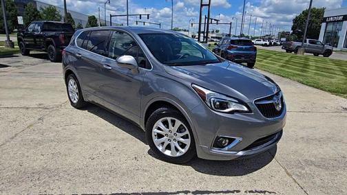 Satin Steel Metallic 2020 Buick Envision FWD Preferred