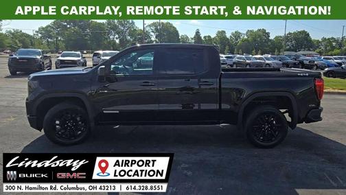 Onyx Black 2024 GMC Sierra 1500 Elevation
