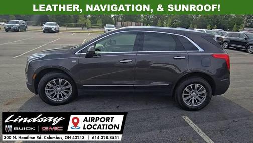 Dark Granite Metallic 2018 Cadillac XT5 Luxury