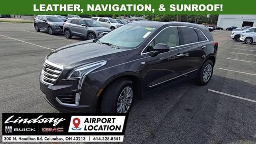 Dark Granite Metallic 2018 Cadillac XT5 Luxury