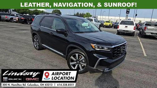 Crystal Black Pearl 2025 Honda Pilot Elite