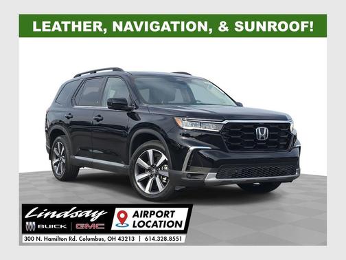 Crystal Black Pearl 2025 Honda Pilot Elite
