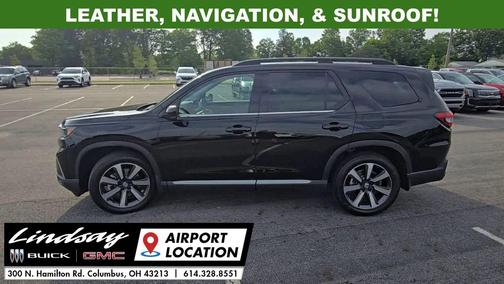 Crystal Black Pearl 2025 Honda Pilot Elite
