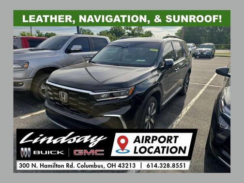Crystal Black Pearl 2025 Honda Pilot Elite