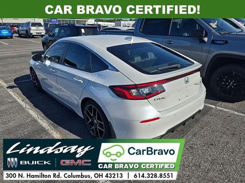 Platinum White Pearl 2024 Honda Civic Sport Touring