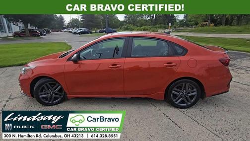 Fire Orange 2021 Kia Forte GT-Line