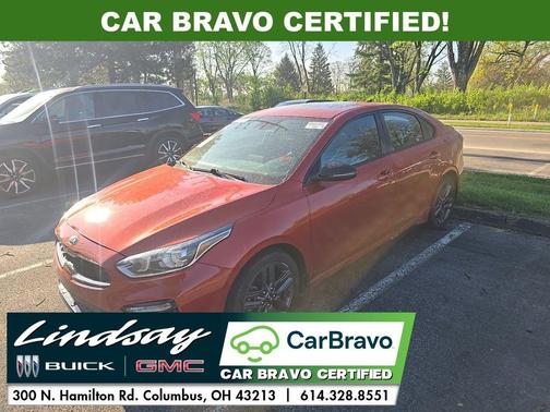 Fire Orange 2021 Kia Forte GT-Line