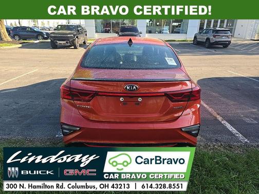 Fire Orange 2021 Kia Forte GT-Line