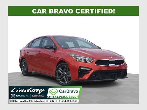 Fire Orange 2021 Kia Forte GT-Line