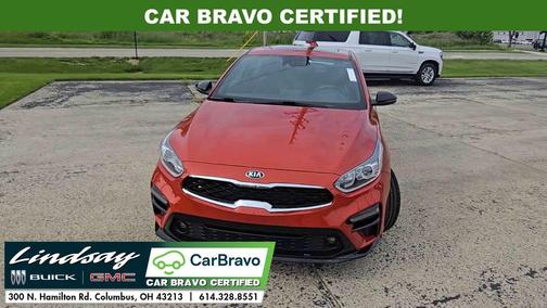 Fire Orange 2021 Kia Forte GT-Line