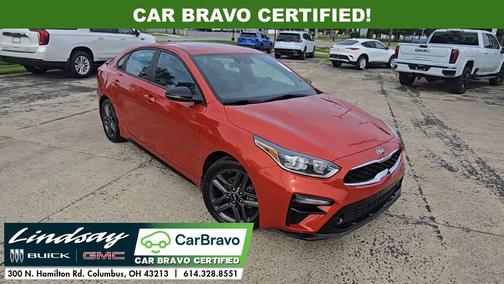 Fire Orange 2021 Kia Forte GT-Line