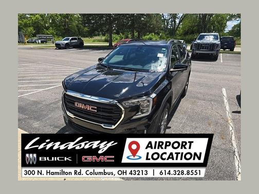 Ebony Twilight Metallic 2022 GMC Terrain SLE