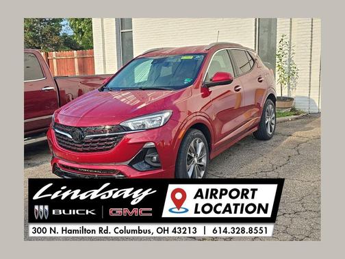 Chili Red Metallic 2021 Buick Encore GX Preferred