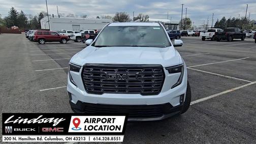 Glacier White Tricoat 2026 GMC Acadia Denali