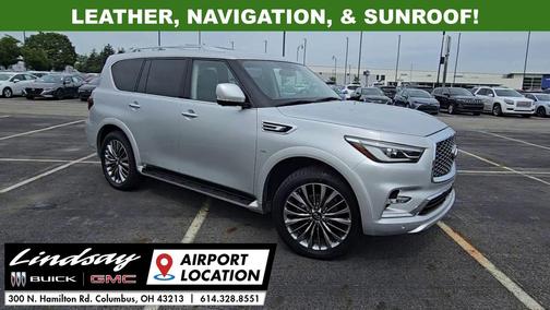 Liquid Platinum 2019 INFINITI QX80 Luxe