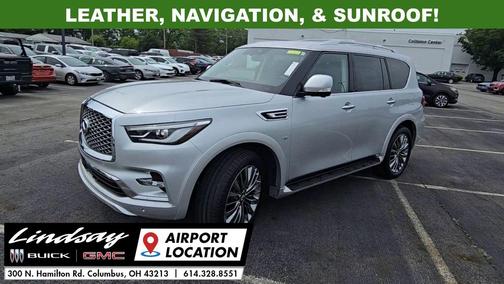 Liquid Platinum 2019 INFINITI QX80 Luxe