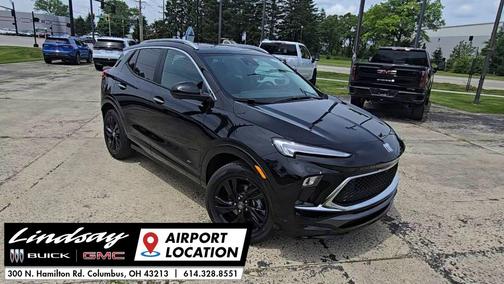 Ebony Twilight Metallic 2026 Buick Encore GX Sport Touring