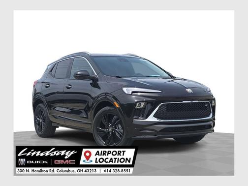 Ebony Twilight Metallic 2026 Buick Encore GX Sport Touring