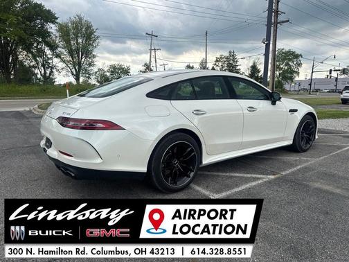 MANUFAKTUR Diamond White Metallic 2022 Mercedes-Benz AMG GT 53 4-Door