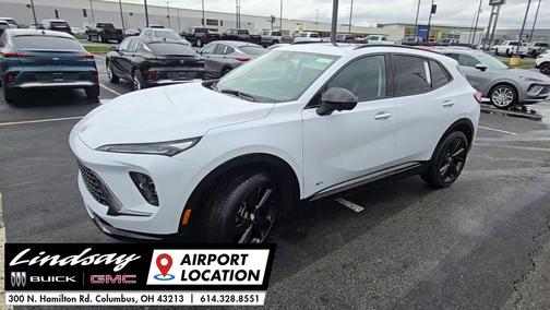 Iridescent White Tricoat 2026 Buick Envision Sport Touring AWD